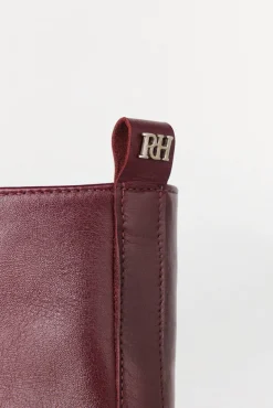 Pedro del Hierro Bota alta piel Burdeos Online