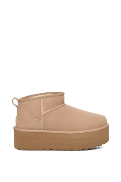 Ugg Bota Classic Ultra Plataforma Marr&oacute;n New