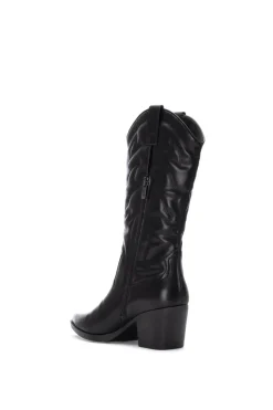 XTI Bota Cowboy Bordado negro Hot