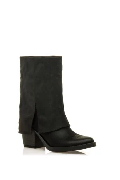 MTNG Bota cowboy Tijuana negro Outlet