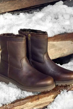 Panama Jack Bota de hombre en piel Marr&oacute;n oscuro Online