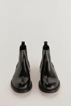 Pedro del Hierro Bota piel gomas laterales Negro Sale