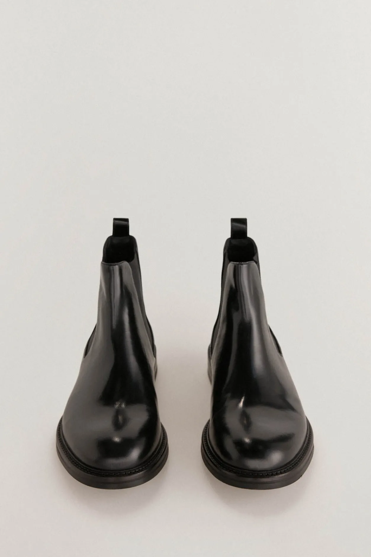 Pedro del Hierro Bota piel gomas laterales Negro Sale