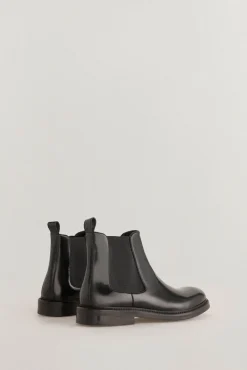 Pedro del Hierro Bota piel gomas laterales Negro Sale