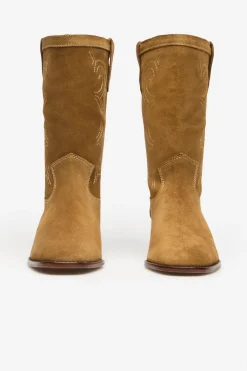 Cortefiel Bota serraje pespunte a contraste Beige Clearance