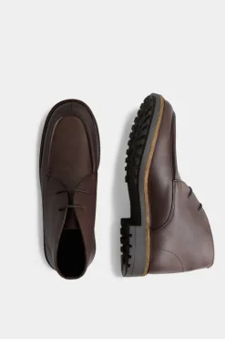 Silbon Bota sport piel Marr&oacute;n Outlet