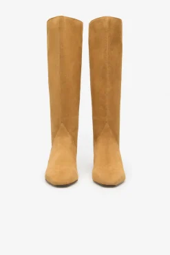 Cortefiel Bota tacon serraje Marr&oacute;n Best