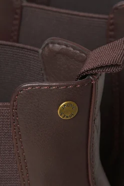 Jack & Jones Botas chelsea marr&oacute;n