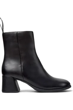 Camper Botas de media caña de piel marr&oacute;n Best