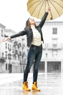 Panama Jack Botas de piel con forro interior de piel Camel New