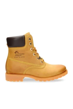 Panama Jack Botas de piel con forro interior de piel Camel New