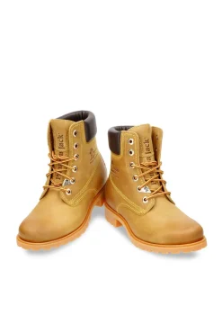 Panama Jack Botas de piel con forro interior de piel Camel New