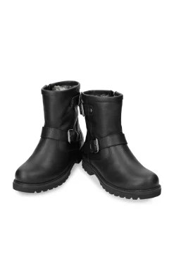 Panama Jack Botas de piel con forro interior de piel Negro Online