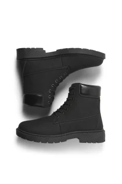 Jack & Jones Botas estilo montaña negro Hot