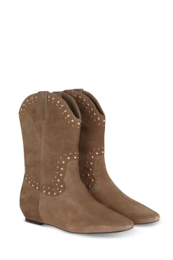 Hoss Intropia Botas tachas Beige Outlet