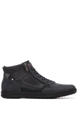 XTI Botin Con Cordones negro New