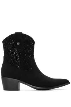 XTI Botin Cowboy Tachas negro Clearance