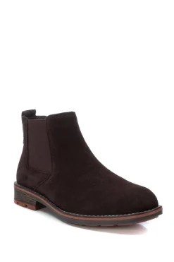 XTI Botin De Serraje marr&oacute;n