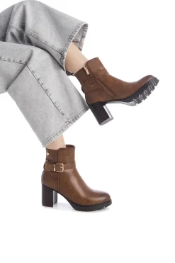 XTI Botin De Tacón nude Clearance