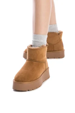 XTI Botin Tipo Australiana marr&oacute;n