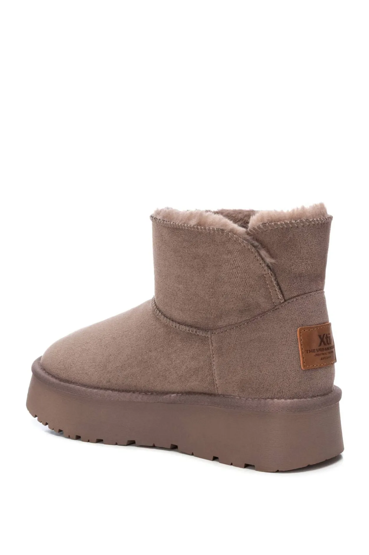 XTI Botin Tipo Australiana beige New