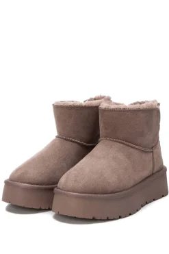 XTI Botin Tipo Australiana beige New