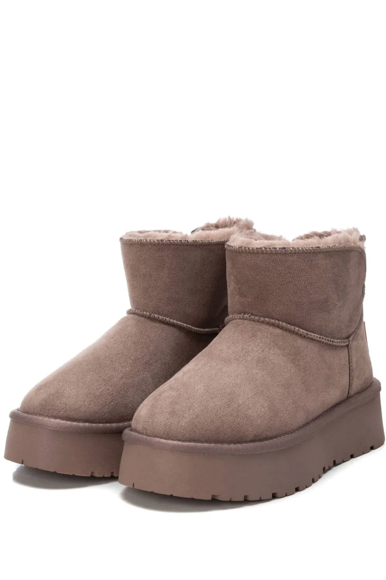 XTI Botin Tipo Australiana beige New