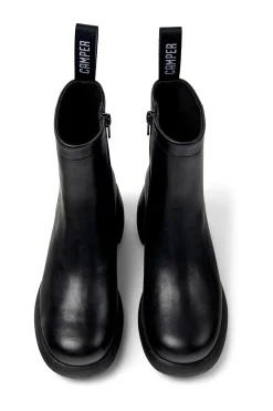 Camper Botines de piel negro Hot