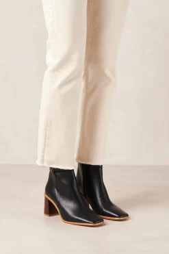 Alohas Botines de piel West Vintage Negro Discount