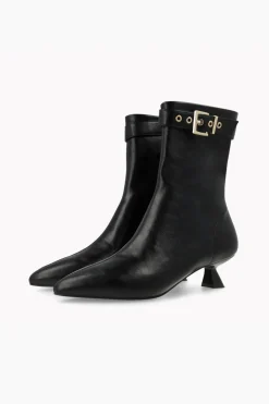 Lodi Botines efecto piel con adorno Negro Discount