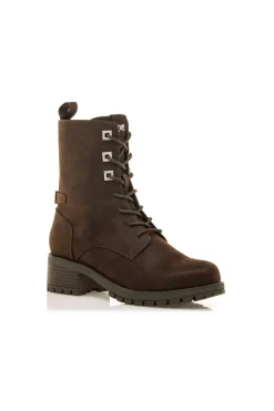 Maria Mare Botines militares Marr&oacute;n Discount