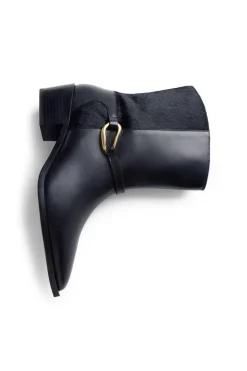 Gioseppo Botines piel by Melyssa Pinto Negro Outlet