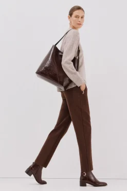 Cortefiel Botín bajo Granate Discount