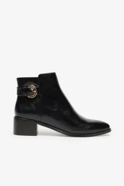 Cortefiel Botín bajo Negro Clearance