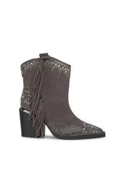 Alma en Pena Botín con flecos laterales Gris Best