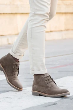 Panama Jack Botín de hombre Gris Outlet