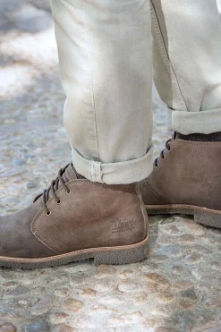 Panama Jack Botín de hombre Gris Outlet