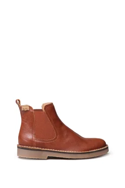 Toni Pons Botín de piel marr&oacute;n Hot