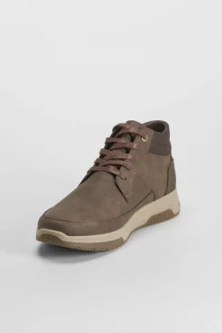 Comfeet Botín plano Hexaflex basalto Marr&oacute;n New