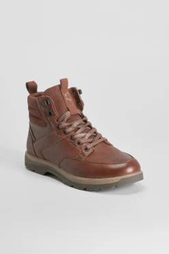 Comfeet Botín plano Hexaflex ikimba Marr&oacute;n Hot