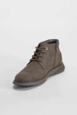 Comfeet Botín plano Hexaflex teselar Marr&oacute;n oscuro Clearance