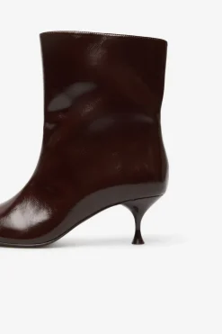 Cortefiel Botín tacon kitten Granate Outlet