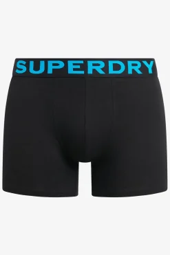 Superdry Boxer pack de 3 negro New
