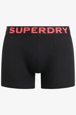 Superdry Boxer pack de 3 negro New