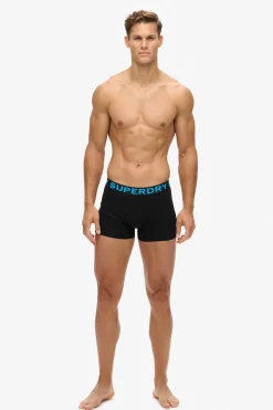 Superdry Boxer pack de 3 negro New