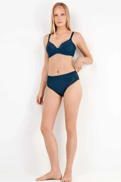 Gisela Braga alta all over hojas estampado Hot