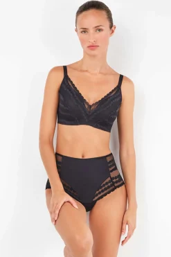 Gisela Braga alta encaje negro Best