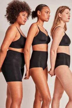 Gisela Braga alta faja reductora negro New