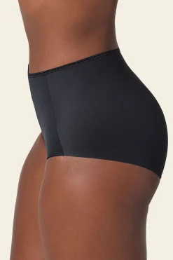 Leonisa Braga clásica efecto invisible de compresión fuerte en abdomen negro Hot