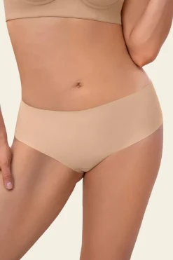 Leonisa Braga invisible tiro alto beige Clearance